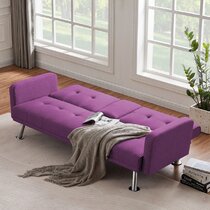 Purple Sleeper Sofa Beds You ll Love Wayfair